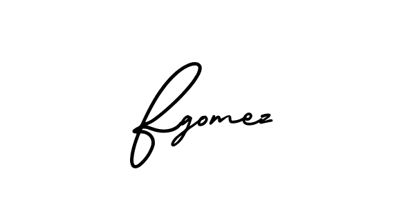 Make a beautiful signature design for name Fgomez. Use this online signature maker to create a handwritten signature for free. Fgomez signature style 3 images and pictures png