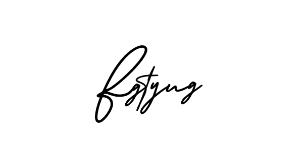 Also we have Fgtyug name is the best signature style. Create professional handwritten signature collection using AmerikaSignatureDemo-Regular autograph style. Fgtyug signature style 3 images and pictures png