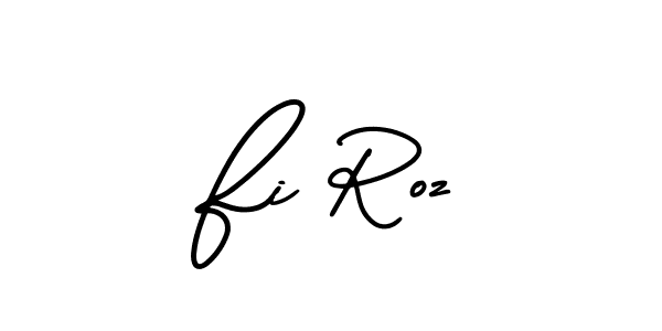 You can use this online signature creator to create a handwritten signature for the name Fi Roz. This is the best online autograph maker. Fi Roz signature style 3 images and pictures png