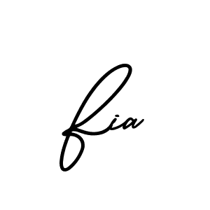 AmerikaSignatureDemo-Regular is a professional signature style that is perfect for those who want to add a touch of class to their signature. It is also a great choice for those who want to make their signature more unique. Get Fia name to fancy signature for free. Fia signature style 3 images and pictures png