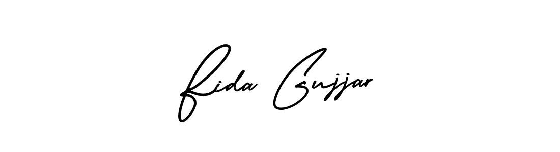 Best and Professional Signature Style for Fida Gujjar. AmerikaSignatureDemo-Regular Best Signature Style Collection. Fida Gujjar signature style 3 images and pictures png