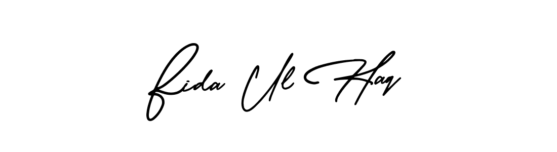 if you are searching for the best signature style for your name Fida Ul Haq. so please give up your signature search. here we have designed multiple signature styles  using AmerikaSignatureDemo-Regular. Fida Ul Haq signature style 3 images and pictures png
