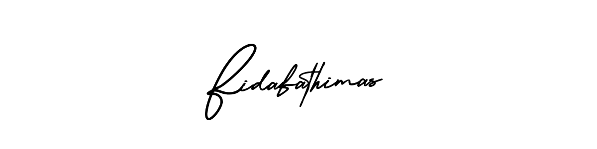 Use a signature maker to create a handwritten signature online. With this signature software, you can design (AmerikaSignatureDemo-Regular) your own signature for name Fidafathimas. Fidafathimas signature style 3 images and pictures png