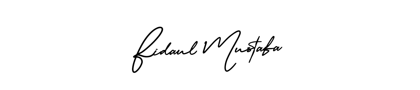 AmerikaSignatureDemo-Regular is a professional signature style that is perfect for those who want to add a touch of class to their signature. It is also a great choice for those who want to make their signature more unique. Get Fidaul Mustafa name to fancy signature for free. Fidaul Mustafa signature style 3 images and pictures png