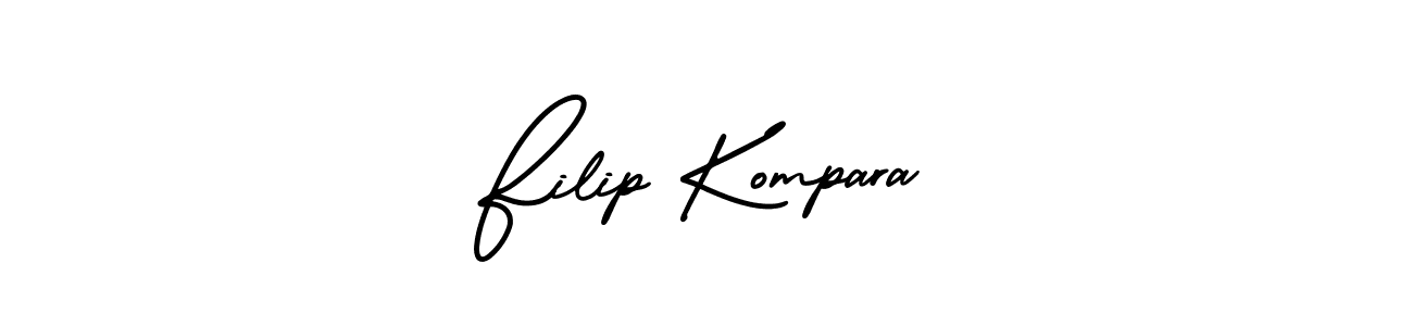 Make a short Filip Kompara signature style. Manage your documents anywhere anytime using AmerikaSignatureDemo-Regular. Create and add eSignatures, submit forms, share and send files easily. Filip Kompara signature style 3 images and pictures png