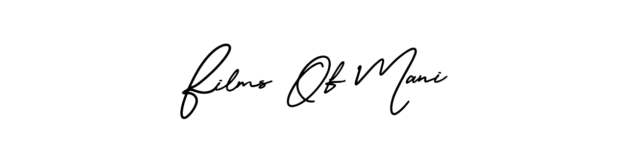 Also You can easily find your signature by using the search form. We will create Films Of Mani name handwritten signature images for you free of cost using AmerikaSignatureDemo-Regular sign style. Films Of Mani signature style 3 images and pictures png