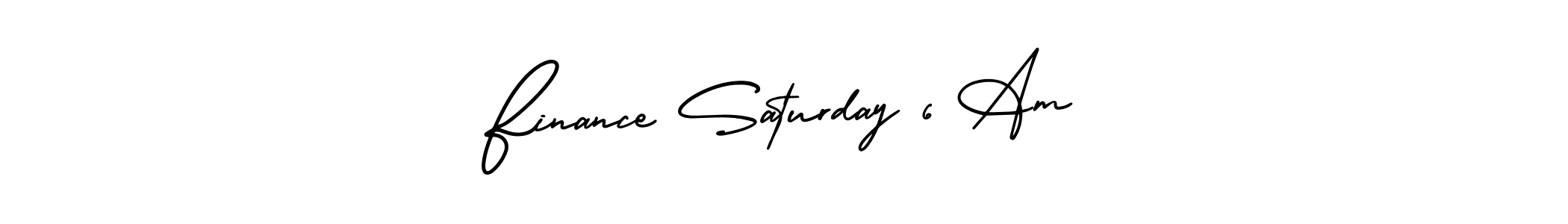 Similarly AmerikaSignatureDemo-Regular is the best handwritten signature design. Signature creator online .You can use it as an online autograph creator for name Finance Saturday 6 Am. Finance Saturday 6 Am signature style 3 images and pictures png