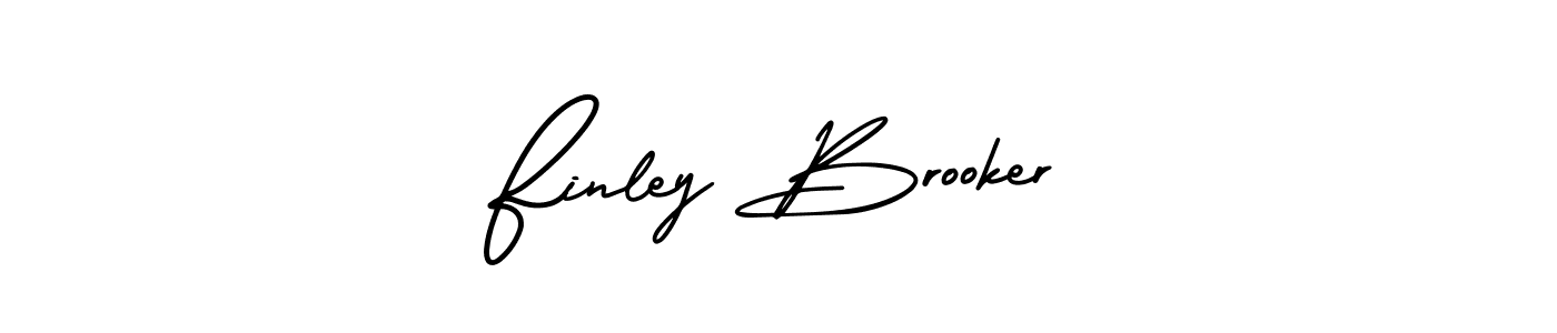 How to Draw Finley Brooker signature style? AmerikaSignatureDemo-Regular is a latest design signature styles for name Finley Brooker. Finley Brooker signature style 3 images and pictures png