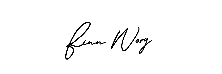 Also we have Finn Wory name is the best signature style. Create professional handwritten signature collection using AmerikaSignatureDemo-Regular autograph style. Finn Wory signature style 3 images and pictures png