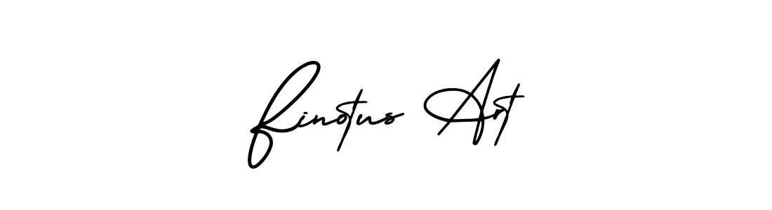Use a signature maker to create a handwritten signature online. With this signature software, you can design (AmerikaSignatureDemo-Regular) your own signature for name Finotus Art. Finotus Art signature style 3 images and pictures png