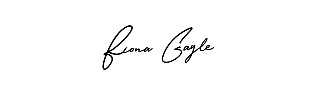 Use a signature maker to create a handwritten signature online. With this signature software, you can design (AmerikaSignatureDemo-Regular) your own signature for name Fiona Gayle. Fiona Gayle signature style 3 images and pictures png