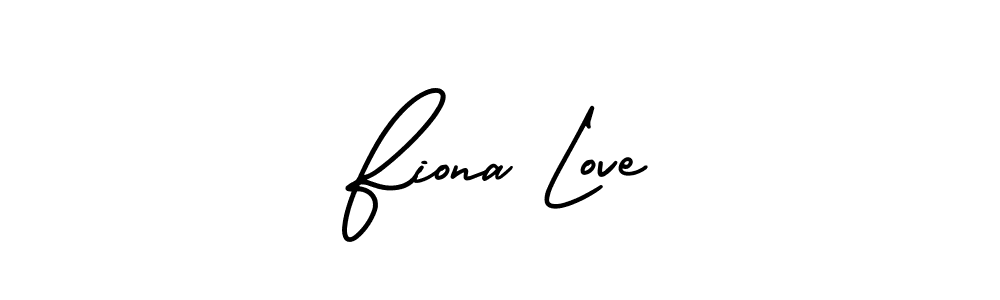 AmerikaSignatureDemo-Regular is a professional signature style that is perfect for those who want to add a touch of class to their signature. It is also a great choice for those who want to make their signature more unique. Get Fiona Love name to fancy signature for free. Fiona Love signature style 3 images and pictures png