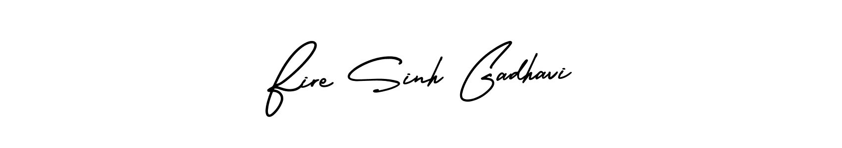 Once you've used our free online signature maker to create your best signature AmerikaSignatureDemo-Regular style, it's time to enjoy all of the benefits that Fire Sinh Gadhavi name signing documents. Fire Sinh Gadhavi signature style 3 images and pictures png