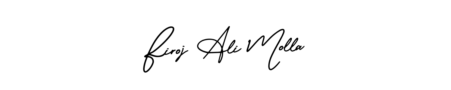 Best and Professional Signature Style for Firoj Ali Molla. AmerikaSignatureDemo-Regular Best Signature Style Collection. Firoj Ali Molla signature style 3 images and pictures png