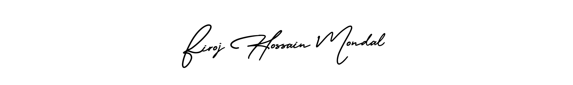 Also we have Firoj Hossain Mondal name is the best signature style. Create professional handwritten signature collection using AmerikaSignatureDemo-Regular autograph style. Firoj Hossain Mondal signature style 3 images and pictures png