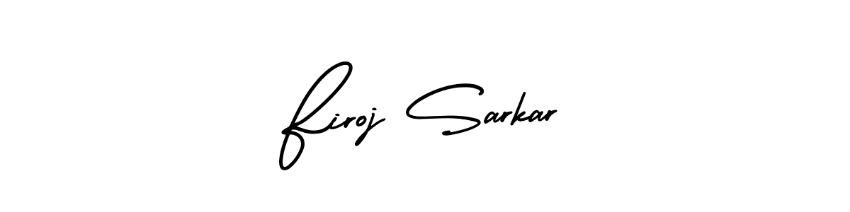 How to make Firoj Sarkar signature? AmerikaSignatureDemo-Regular is a professional autograph style. Create handwritten signature for Firoj Sarkar name. Firoj Sarkar signature style 3 images and pictures png
