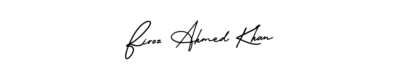 Make a short Firoz Ahmed Khan signature style. Manage your documents anywhere anytime using AmerikaSignatureDemo-Regular. Create and add eSignatures, submit forms, share and send files easily. Firoz Ahmed Khan signature style 3 images and pictures png