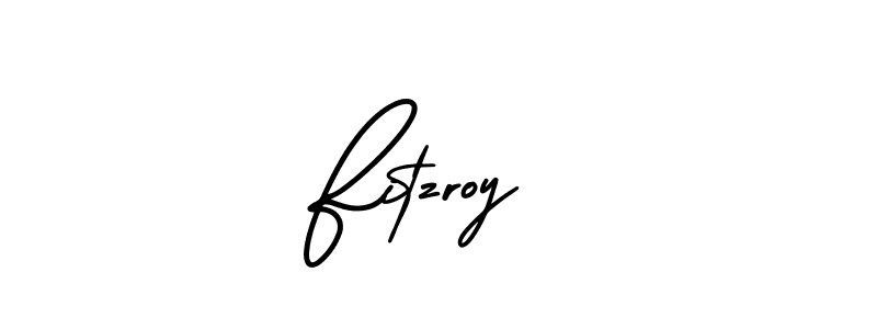 How to make Fitzroy  name signature. Use AmerikaSignatureDemo-Regular style for creating short signs online. This is the latest handwritten sign. Fitzroy  signature style 3 images and pictures png