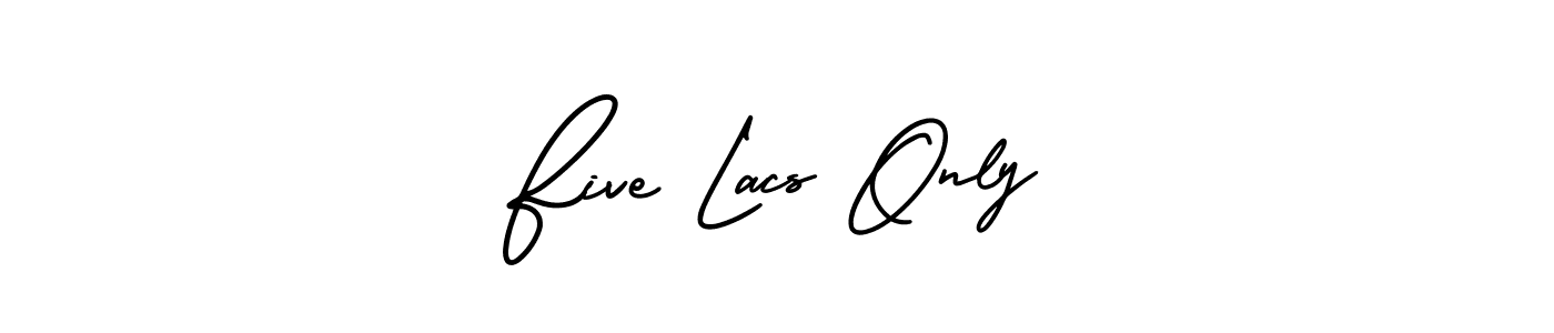 Here are the top 10 professional signature styles for the name Five Lacs Only. These are the best autograph styles you can use for your name. Five Lacs Only signature style 3 images and pictures png