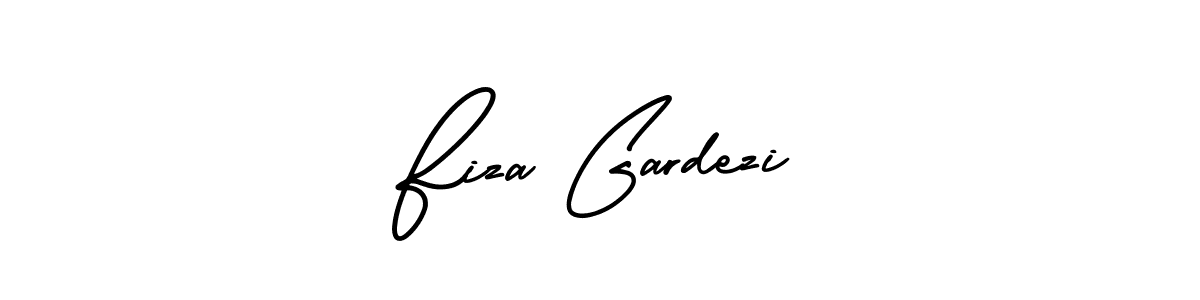 Also we have Fiza Gardezi name is the best signature style. Create professional handwritten signature collection using AmerikaSignatureDemo-Regular autograph style. Fiza Gardezi signature style 3 images and pictures png