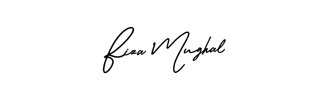 Make a beautiful signature design for name Fiza Mughal. Use this online signature maker to create a handwritten signature for free. Fiza Mughal signature style 3 images and pictures png