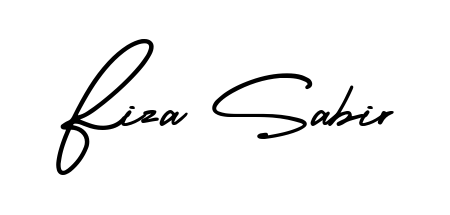 Style your name Fiza Sabir with confidence using AmerikaSignatureDemo-Regular signature design. Simple, elegant, and ready for immediate document use. Fiza Sabir signature style 3 images and pictures png