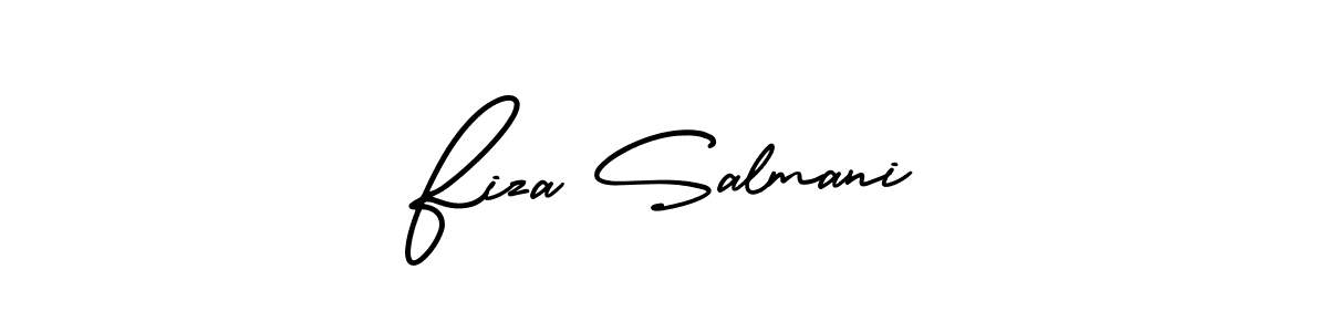 You can use this online signature creator to create a handwritten signature for the name Fiza Salmani. This is the best online autograph maker. Fiza Salmani signature style 3 images and pictures png