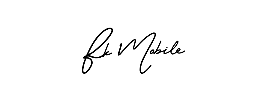 You can use this online signature creator to create a handwritten signature for the name Fk Mobile. This is the best online autograph maker. Fk Mobile signature style 3 images and pictures png