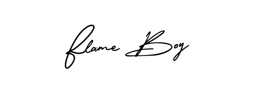 How to Draw Flame Boy signature style? AmerikaSignatureDemo-Regular is a latest design signature styles for name Flame Boy. Flame Boy signature style 3 images and pictures png