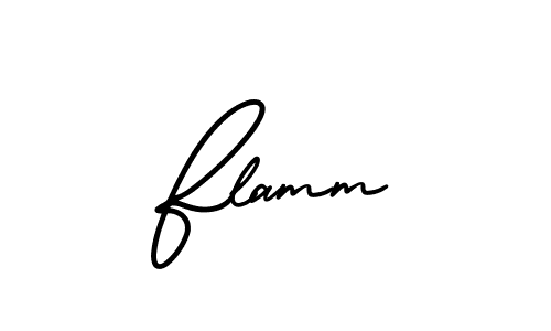 How to Draw Flamm signature style? AmerikaSignatureDemo-Regular is a latest design signature styles for name Flamm. Flamm signature style 3 images and pictures png