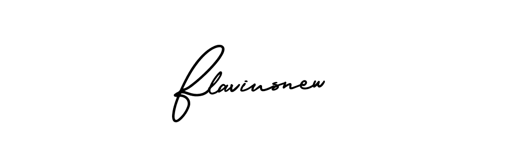 How to make Flaviusnew signature? AmerikaSignatureDemo-Regular is a professional autograph style. Create handwritten signature for Flaviusnew name. Flaviusnew signature style 3 images and pictures png