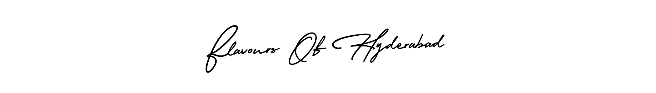 It looks lik you need a new signature style for name Flavours Of Hyderabad. Design unique handwritten (AmerikaSignatureDemo-Regular) signature with our free signature maker in just a few clicks. Flavours Of Hyderabad signature style 3 images and pictures png