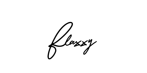 Use a signature maker to create a handwritten signature online. With this signature software, you can design (AmerikaSignatureDemo-Regular) your own signature for name Flaxxy. Flaxxy signature style 3 images and pictures png