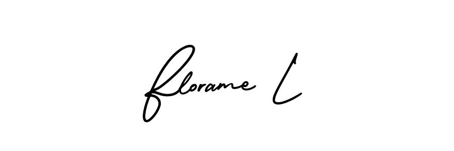 Also You can easily find your signature by using the search form. We will create Florame L name handwritten signature images for you free of cost using AmerikaSignatureDemo-Regular sign style. Florame L signature style 3 images and pictures png