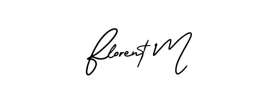 Also we have Florent M name is the best signature style. Create professional handwritten signature collection using AmerikaSignatureDemo-Regular autograph style. Florent M signature style 3 images and pictures png