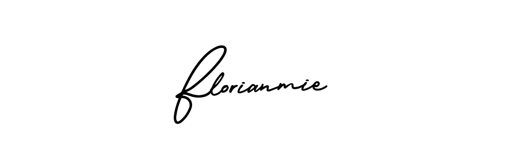 Design your own signature with our free online signature maker. With this signature software, you can create a handwritten (AmerikaSignatureDemo-Regular) signature for name Florianmie. Florianmie signature style 3 images and pictures png