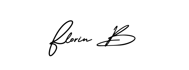 Check out images of Autograph of Florin B name. Actor Florin B Signature Style. AmerikaSignatureDemo-Regular is a professional sign style online. Florin B signature style 3 images and pictures png