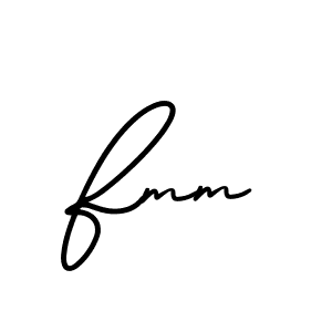 How to make Fmm signature? AmerikaSignatureDemo-Regular is a professional autograph style. Create handwritten signature for Fmm name. Fmm signature style 3 images and pictures png