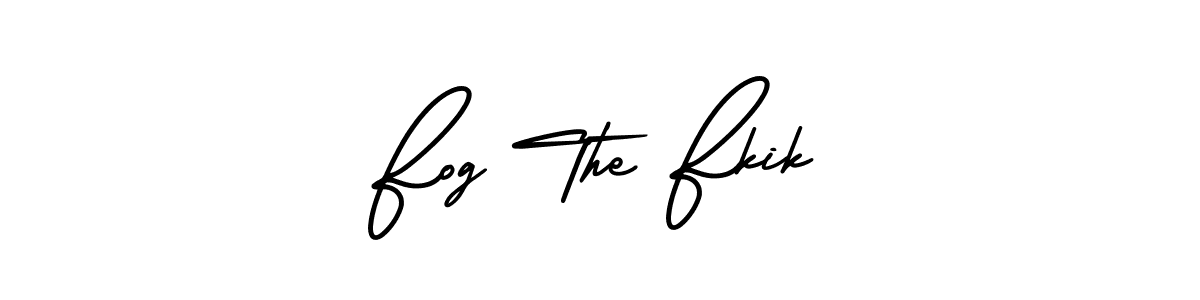 if you are searching for the best signature style for your name Fog The Fkik. so please give up your signature search. here we have designed multiple signature styles  using AmerikaSignatureDemo-Regular. Fog The Fkik signature style 3 images and pictures png