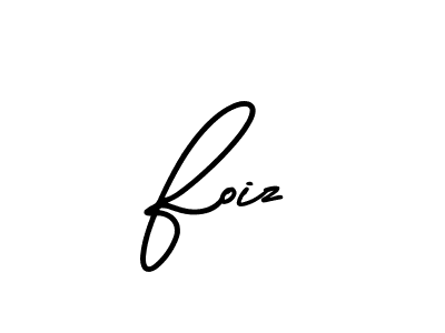 Create a beautiful signature design for name Foiz. With this signature (AmerikaSignatureDemo-Regular) fonts, you can make a handwritten signature for free. Foiz signature style 3 images and pictures png