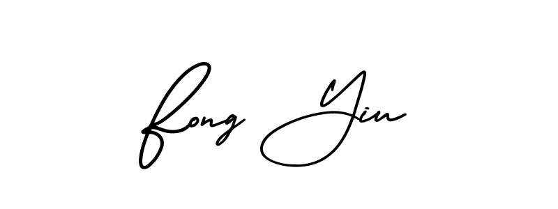 Similarly AmerikaSignatureDemo-Regular is the best handwritten signature design. Signature creator online .You can use it as an online autograph creator for name Fong Yiu. Fong Yiu signature style 3 images and pictures png