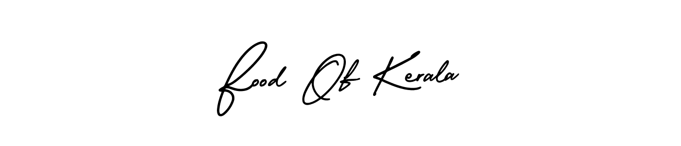 Make a beautiful signature design for name Food Of Kerala. Use this online signature maker to create a handwritten signature for free. Food Of Kerala signature style 3 images and pictures png