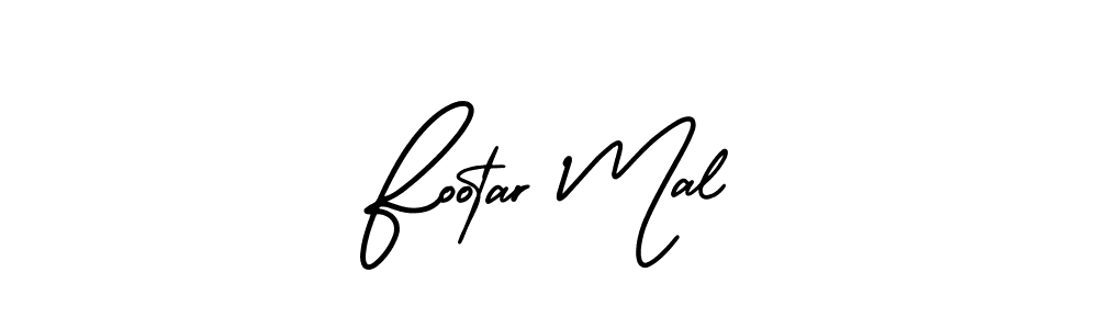 How to make Footar Mal signature? AmerikaSignatureDemo-Regular is a professional autograph style. Create handwritten signature for Footar Mal name. Footar Mal signature style 3 images and pictures png