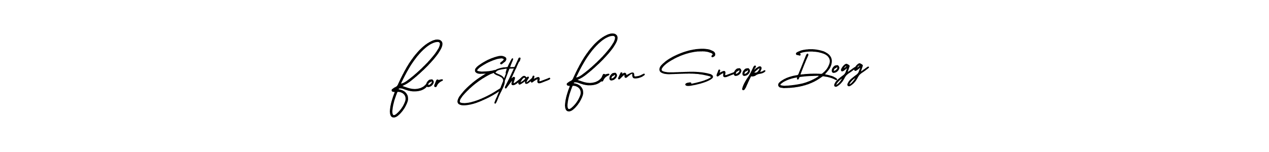 It looks lik you need a new signature style for name For Ethan From Snoop Dogg. Design unique handwritten (AmerikaSignatureDemo-Regular) signature with our free signature maker in just a few clicks. For Ethan From Snoop Dogg signature style 3 images and pictures png