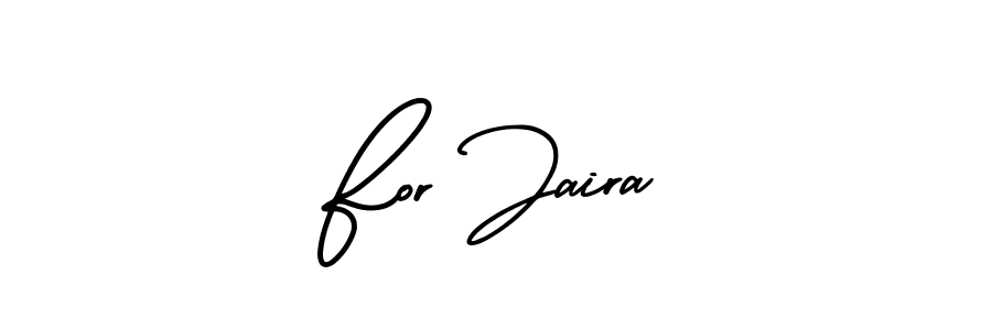 Check out images of Autograph of For Jaira name. Actor For Jaira Signature Style. AmerikaSignatureDemo-Regular is a professional sign style online. For Jaira signature style 3 images and pictures png