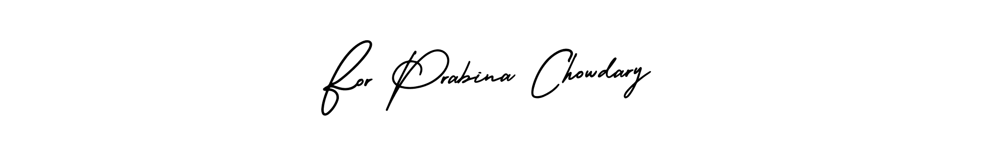 if you are searching for the best signature style for your name For Prabina Chowdary. so please give up your signature search. here we have designed multiple signature styles  using AmerikaSignatureDemo-Regular. For Prabina Chowdary signature style 3 images and pictures png