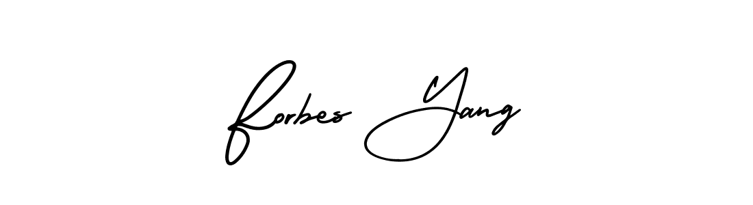 if you are searching for the best signature style for your name Forbes Yang. so please give up your signature search. here we have designed multiple signature styles  using AmerikaSignatureDemo-Regular. Forbes Yang signature style 3 images and pictures png