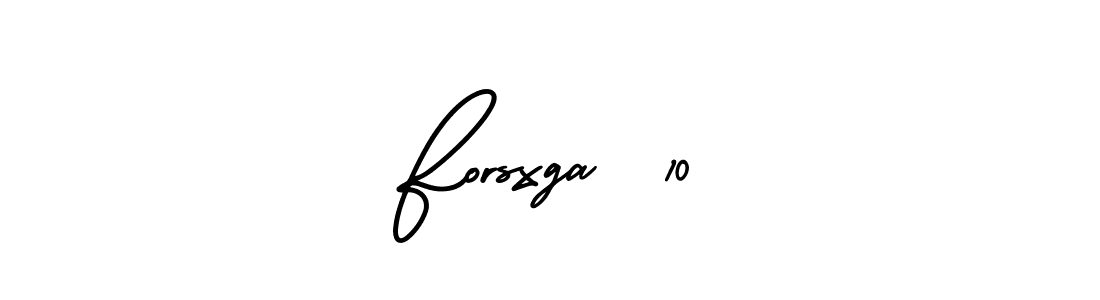 It looks lik you need a new signature style for name Forsxga  10. Design unique handwritten (AmerikaSignatureDemo-Regular) signature with our free signature maker in just a few clicks. Forsxga  10 signature style 3 images and pictures png