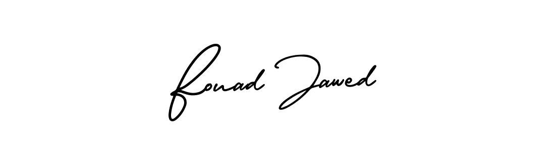 Create a beautiful signature design for name Fouad Jawed. With this signature (AmerikaSignatureDemo-Regular) fonts, you can make a handwritten signature for free. Fouad Jawed signature style 3 images and pictures png