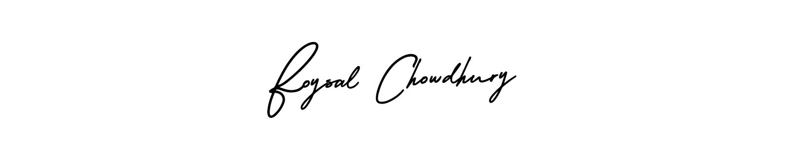 Make a beautiful signature design for name Foysal Chowdhury. Use this online signature maker to create a handwritten signature for free. Foysal Chowdhury signature style 3 images and pictures png